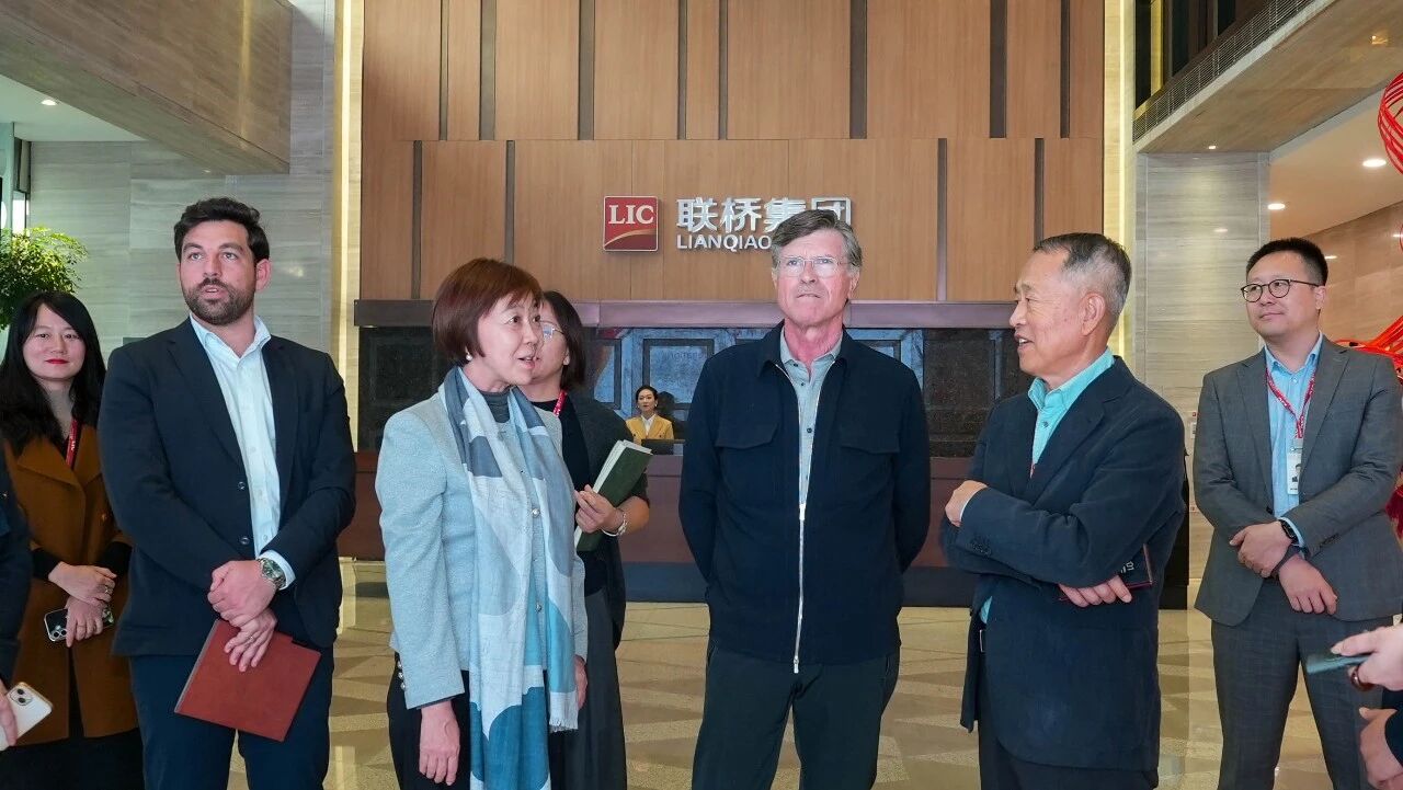 國際紡織制造商聯(lián)合會（ITMF）主席Mr. Juan Parés一行到訪聯(lián)橋集團